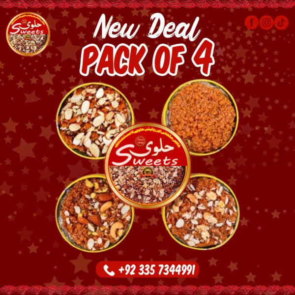 Man Pasand Halwa – New Deal 4 Pack (500g x 4)